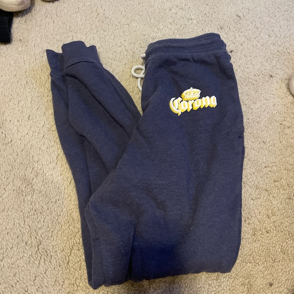 Navy corona joggers